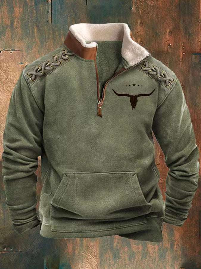 🧥❄️【Oferta por tiempo limitado 50%】Sudadera con capucha para hombre 2025, cálida para otoño e invierno