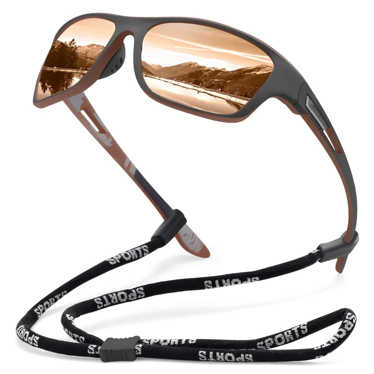 🚵‍♂️😎 【50% zľava 🔥】🕶⚡ Pánske športové slnečné okuliare, polarizačné, so zrkadlovými sklami, moderné a prachotesné, ideálne na outdoorovú cyklistiku