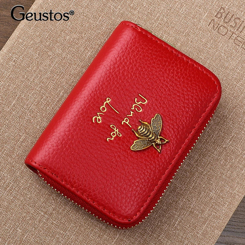 🔥【Compra 1 y obten 1 gratis】Nueva billetera pequeña con varias tarjetas: piel auténtica resistente al agua y al desgaste.