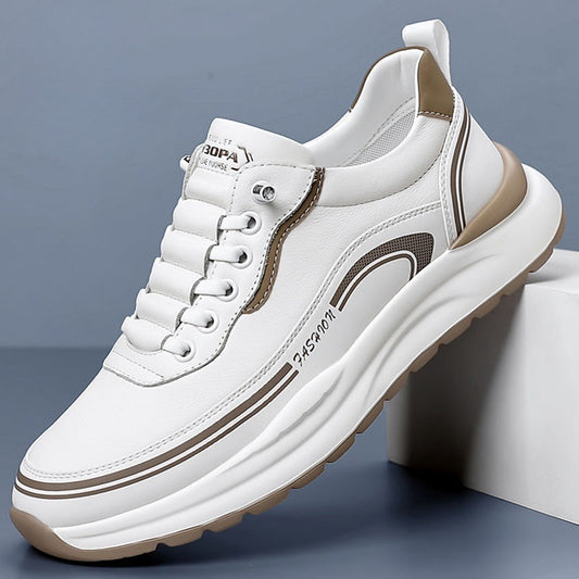 🔥Veliki prodajni hit 【Popust 50%】👟【39-45】Vodootporne i otporne na mrlje kožne tenisice s mekom udobnom potplatom.