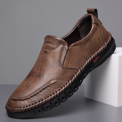 🎁【50% OFF】👞【39-44】2025 pantofi sport casual pentru bărbați, din piele naturală, cu talpă moale, antiderapantă, respirabilă
