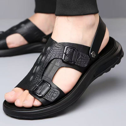 🌴【38-44】Sandalias casuales para hombre, suela suave, chanclas de playa antideslizantes