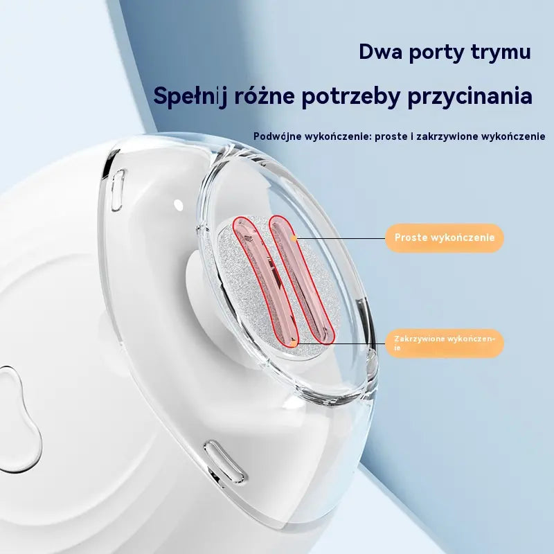 【Kup jeden, drugi gratis】💅 ✨【50% rabat】Nowa wersja 2026! Automatyczna pilniczka do paznokci – bezpieczna i delikatna pielęgnacja paznokci 👶🔧