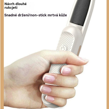 🦶🛁✨🔥【Horký prodej】Přenosný elektrický pilník na paty, exfoliační a multifunkční přístroj na péči o nohy