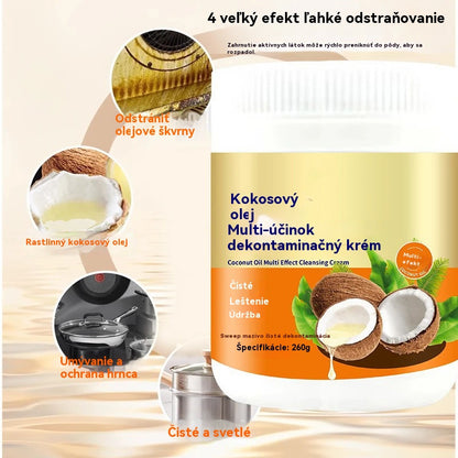 【Kúpte 1 a získajte 1 zadarmo】Multifunkčný čistiaci krém do domácnosti na odstraňovanie oleja, hrdze a vodného kameňa.