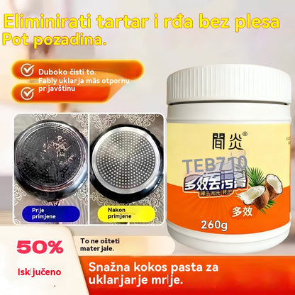 🔥【Kupite 1, dobijte 1 gratis】Višenamjenska krema za čišćenje kućanstva za uklanjanje ulja, hrđe i kamenca.