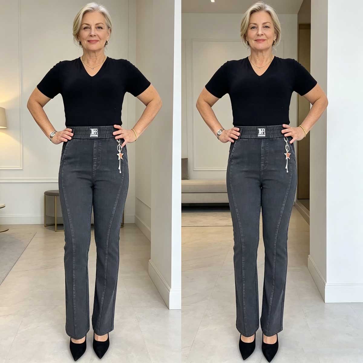 👖【M-4XL】Ženske rastezljive traperice visokog struka
