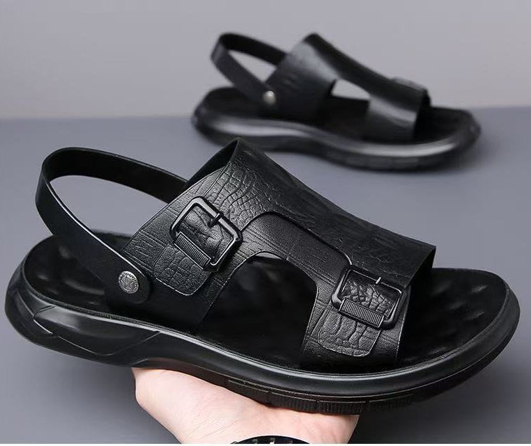 🌴【38-44】Sandalias casuales para hombre, suela suave, chanclas de playa antideslizantes