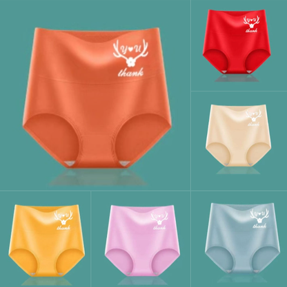 💖Zadnji dan s 50% popusta - 【Set od 6 dijelova za 26 eura】Usko donje rublje visokog struka, izrađeno od vrhunskog pamuka✨️ (45-95 kg)