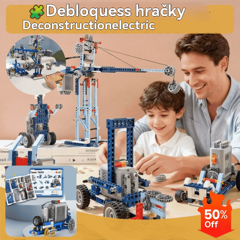 🔥🤖🧩Top hit 2026 【Zľava 50%】Stavebnica LEGO Elektrický robot pre deti