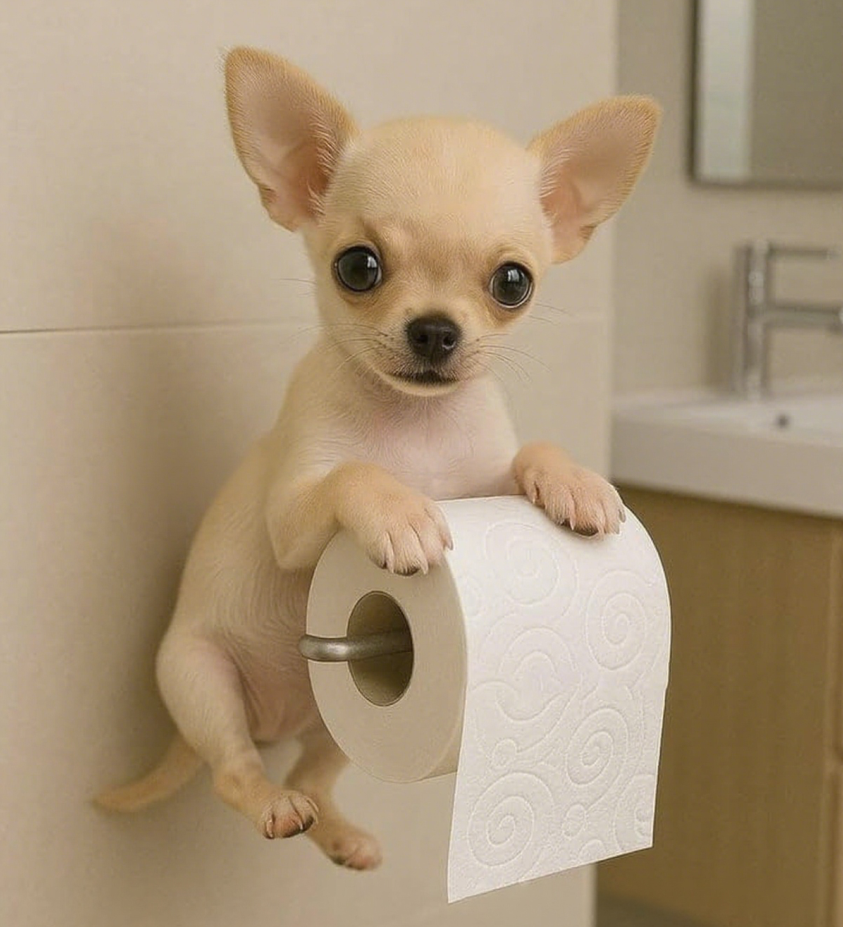 🐕【Kupite jedan, dobijte jedan gratis】Držač toaletnog papira s temom slatkog šteneta