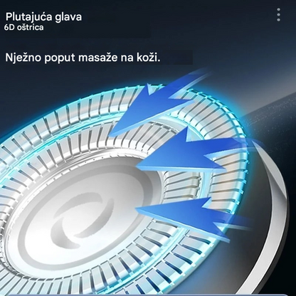 🧡【Zadnji dan, pola cijene】Mini prijenosni električni brijač s magnetskim vodootpornim dvostrukim oštricama