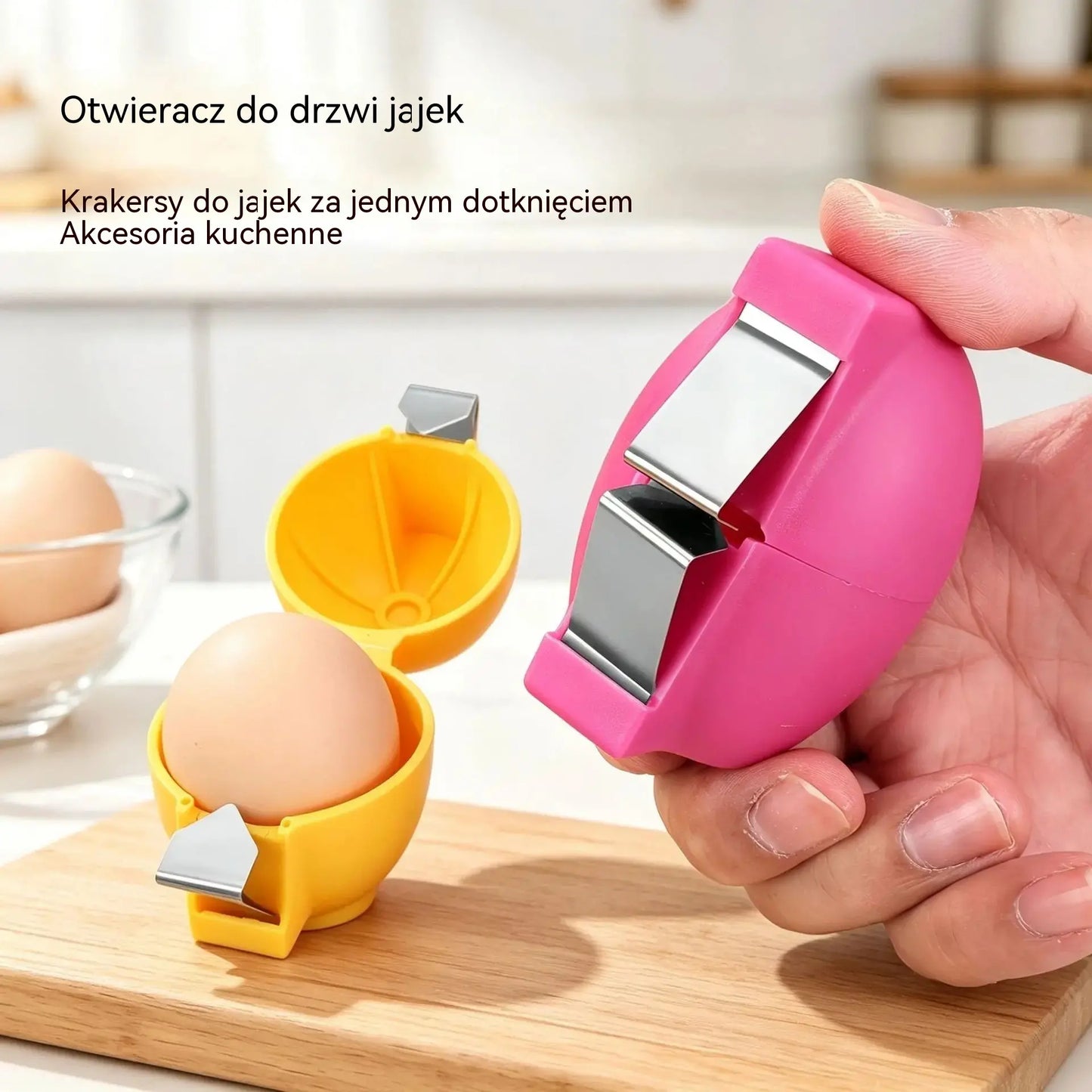 🔥3 sztuki 89 zł 🥚 Otwieracze do jajek, Separator skorupek jajek, narzędzie do pieczenia w kuchni, przybory kuchenne