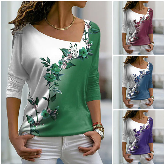 【🔥✨Kúpte 1 a získajte 1 zadarmo】【XXS-8XL】👚2026 Nové jarné dámske tričko s potlačou