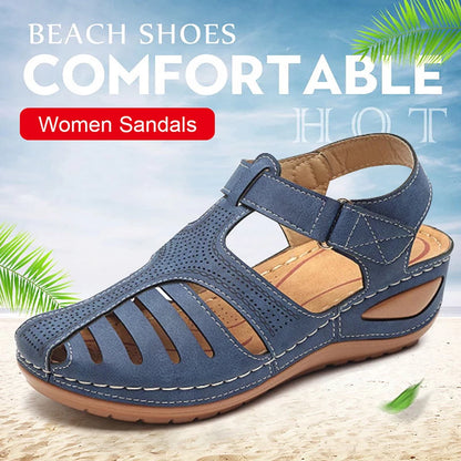 【Ofertă limitată💥】Sandale de vară pentru femei cu toc oblic, model nou