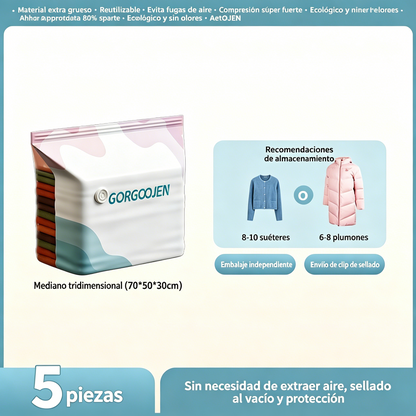 🧳 5 produktów za 119 zł 💨 Duża, kompresyjna torba próżniowa: nie wymaga pompki, jest szczelna i idealnie nadaje się do oszczędzania miejsca w walizkach i w domu ✈️