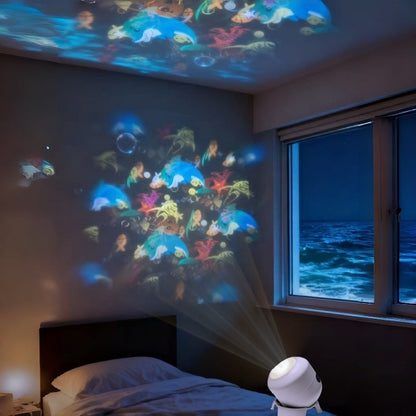 obrotowy projektor led dynamiczny
