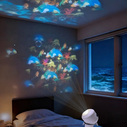 obrotowy projektor led dynamiczny