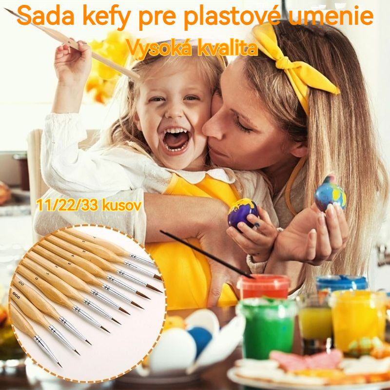 🎨【11/22/33 kusov】✨Sada vysoko kvalitných umeleckých štetcov