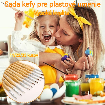🎨【11/22/33 kusov】✨Sada vysoko kvalitných umeleckých štetcov
