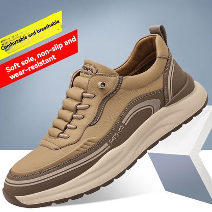 👟🌹[39–45] 💖2026 Športové topánky z kože odolnej voči vode a nečistotám, s mäkkou podrážkou pre maximálne pohodlie