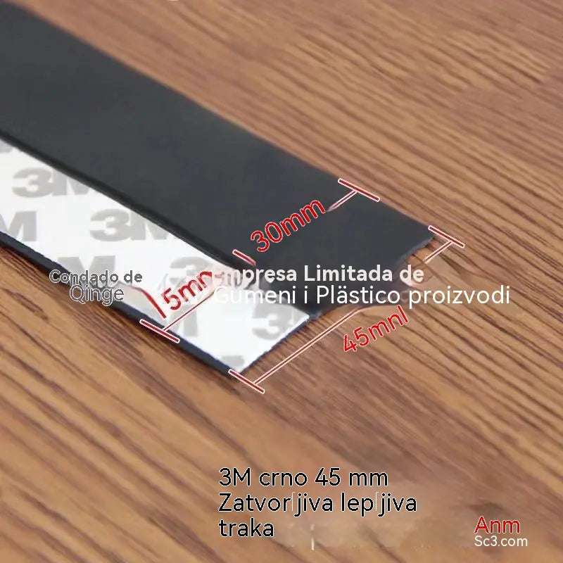 🚪【5M】 PVC brtvena traka za vrata – otporna na prašinu i propuh