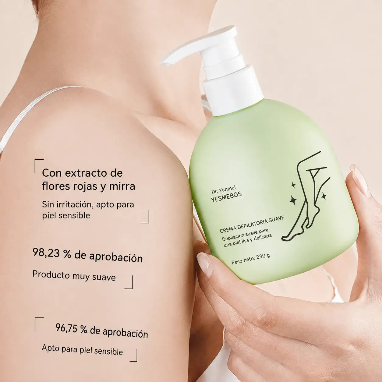 30% DE DESCUENTO✨ Kit de depilación suave y respetuoso con la piel | Oferta por tiempo limitado 🎁