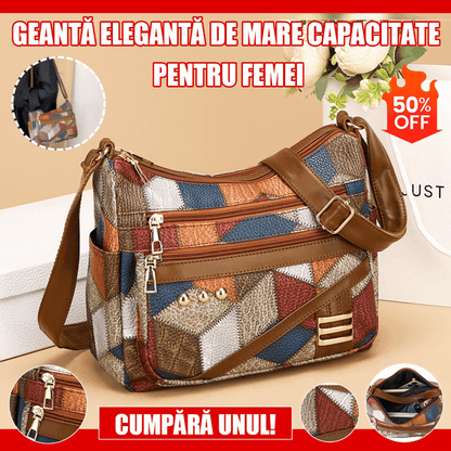 🔥Hit Sprzedaży 【Rabat 50%】👜 Nowa, modna torba na ramię z miękkiej skóry PU w dopasowanym kolorze