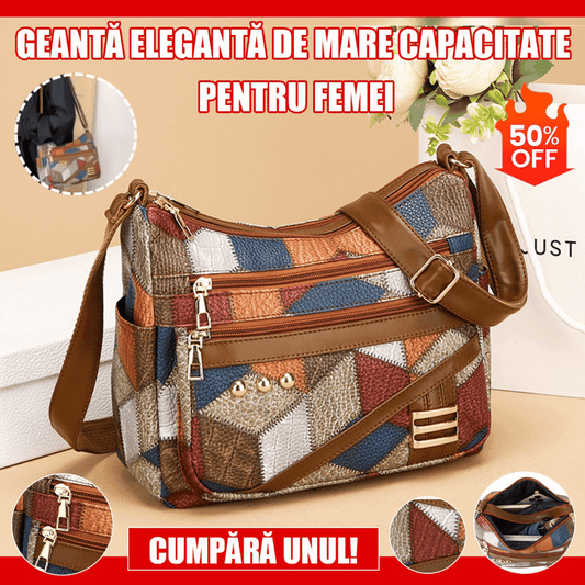 🔥Hit Sprzedaży 【Rabat 50%】👜 Nowa, modna torba na ramię z miękkiej skóry PU w dopasowanym kolorze