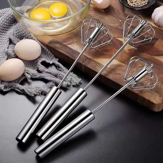 🔥 Zestaw 3 Trzepaczek w Różnych Rozmiarach 🥚 Stal Nierdzewna – Idealne do Każdej Kuchni