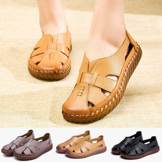 ❤️🥿【35-41】Sandale plate pentru femei din piele moale de piele goală💥 3923401