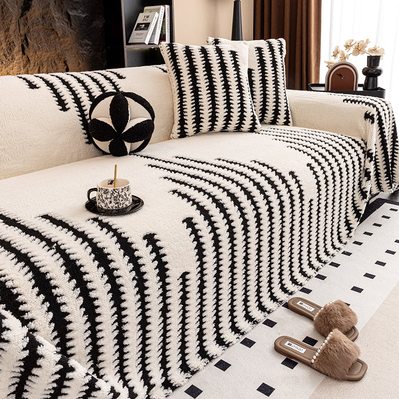 🛋️zľava 50% 🎉 Mäkký, protišmykový plyšový poťah na pohovku🍂【180*130 cm】