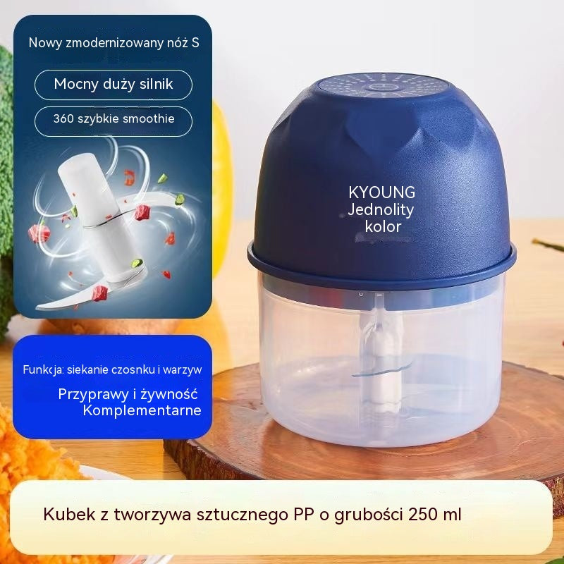 🔥 🥗Kup 1, drugi GRATIS! ✨ Bezprzewodowy mini rozdrabniacz do żywności