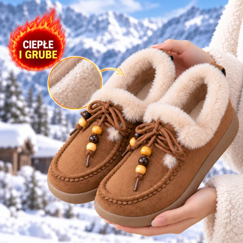 【36-41】Modne, zimowe, krótkie buty w nowym stylu dla kobiet z pluszowymi śniegowcami