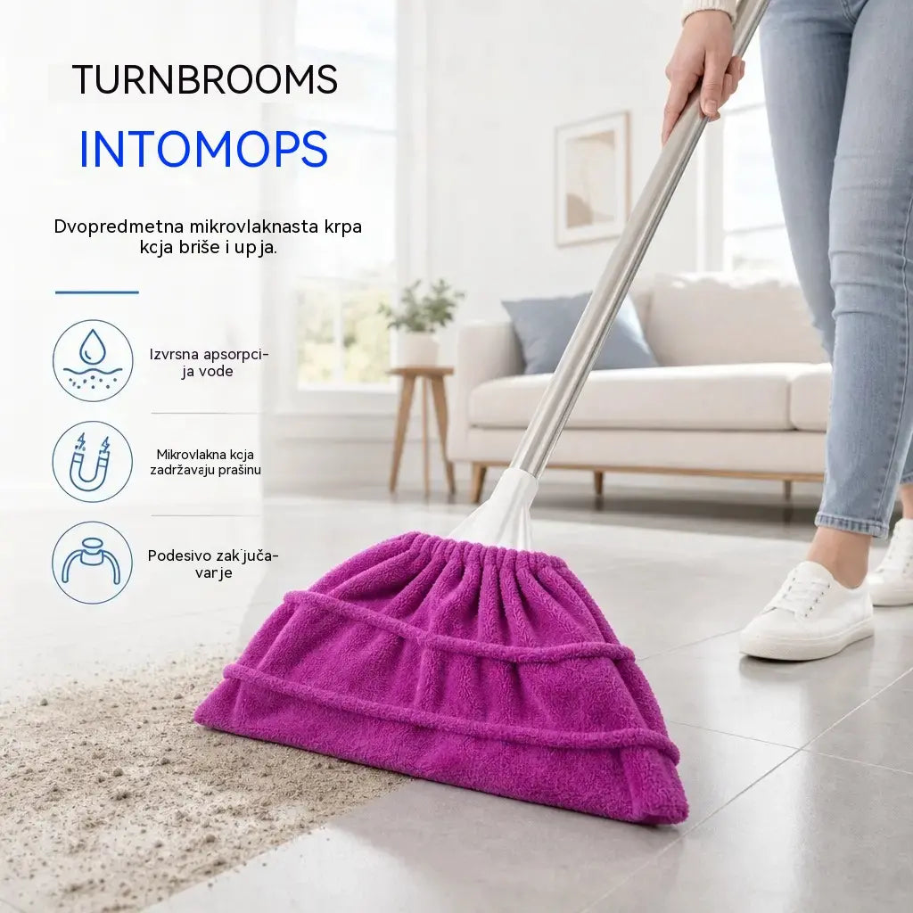 4 komada za samo 23 € ✨ Više čistoće uz manje truda! Navlake za metlu za višekratnu upotrebu 🧹