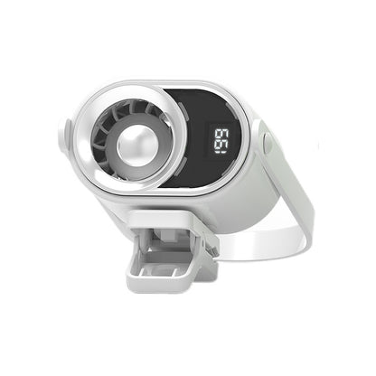 🌀 Wentylator bez użycia rąk z ekranem LED, wbudowanym klipsem i 199 poziomami regulacji