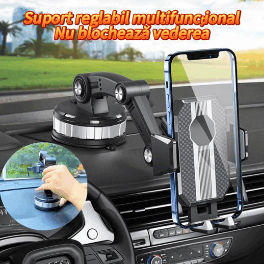 🚗【Časově omezená nabídka】Multifunkční držák na telefon do auta, unese až 5 kg👍