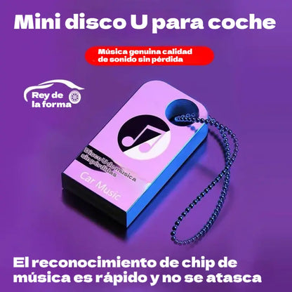 🚗🎵🎵【Unidad flash USB de música】contiene 8000 canciones, 600 MV y efectos de sonido 6D