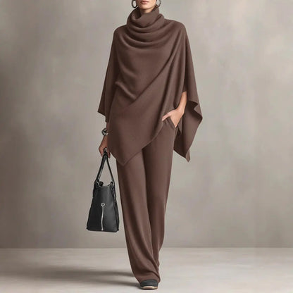 ❄️✨ Zestaw damski z imitacją zamszu — Ciepły, elegancki i prosty, idealny na zimowe stylizacje 💃🧥