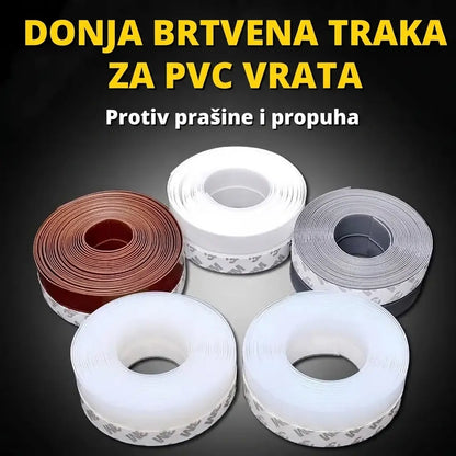 🚪【5M】 PVC brtvena traka za vrata – otporna na prašinu i propuh