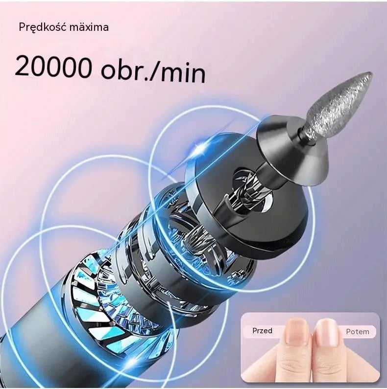 💅👍 Elektryczna frezarka do paznokci do leczenia grzybicy