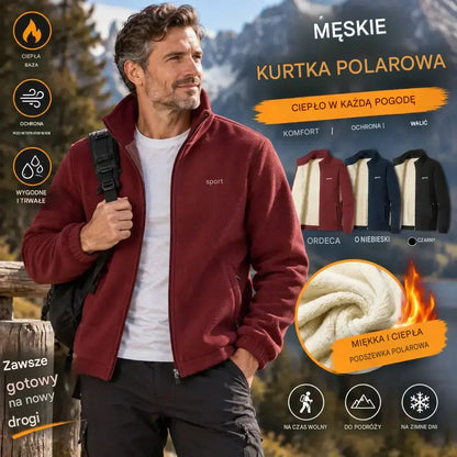 ⛄【M-5XL】Nowa męska kurtka z grubej skóry owczej na jesień i zimę – ciepła, wygodna i wiatroszczelna; niezbędny element zimowej garderoby.