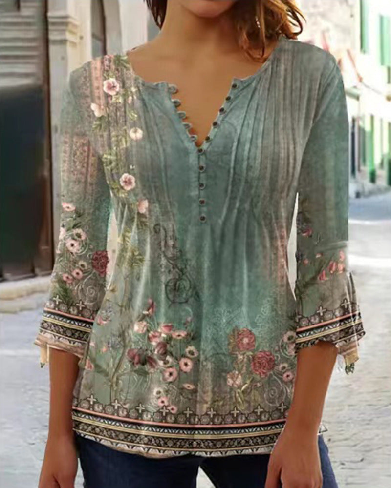 🔥✨[S-5XL] Moderna ženska bluza s srcolikim izrezom✅Plaćanje prilikom preuzimanja