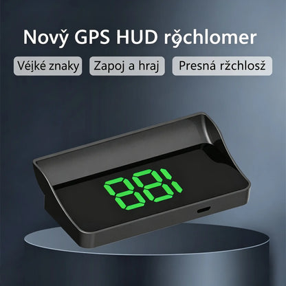 【Švajčiarska vojenská GPS navigácia „Ako sa vyhnúť pokute“】Nový GPS rýchlomer a otáčkomer s displejom HUD