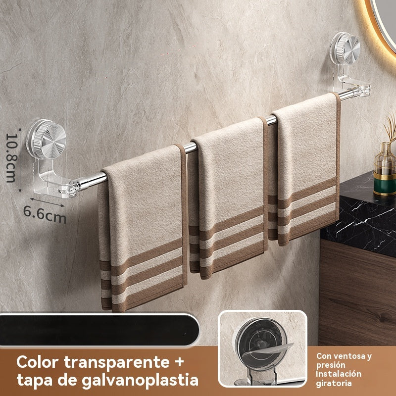 🎁【Popust ograničenog trajanja】✨🚿Lagan dizajn bez bušenja — uvlačivi držač za ručnike s vakuumskom čašicom