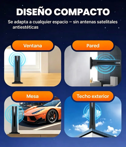 🔥Receptor de televisión digital HD interno🌐