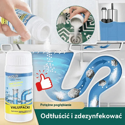 🛁💦【50%OFF】🌟Środek do czyszczenia zlewów i odpływów - Gęsta piana z ekstraktów i rozkładających się enzymów.
