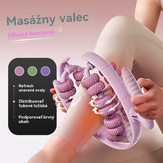 🔥 Masážny valček na nohy - Dokonalá úľava pre svaly 💆‍♀️✨