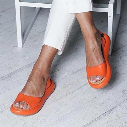 🔥👡【Oferta de temporada】【35–43】🌞2025 Sandalias planas para mujer: cómodas, de suela suave, perfectas para el verano