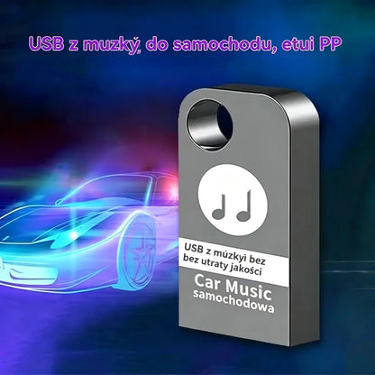 【Music U Disk】 Zawiera 8000 utworów, 600 MV, efekty dźwiękowe 6D